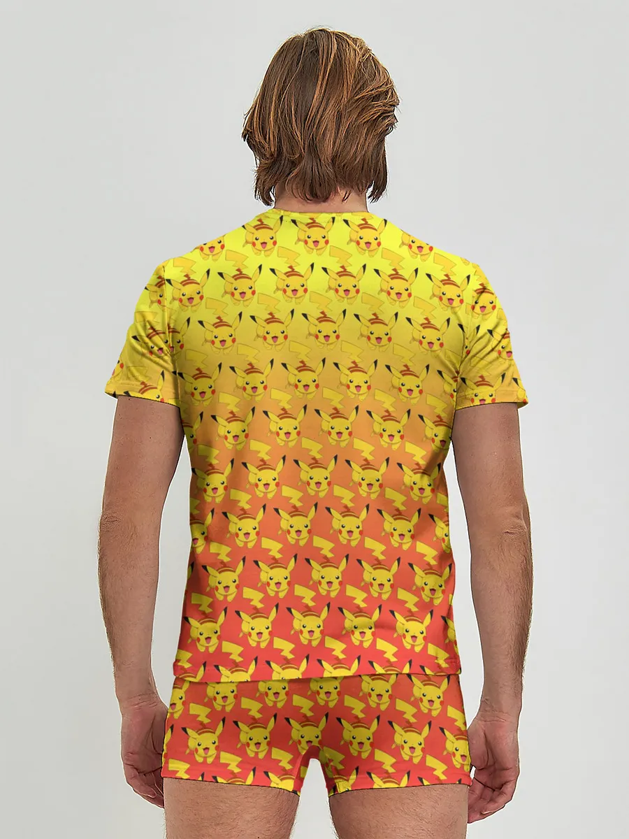 Мужские трусы с футболкой / Pikachu Pika Pika