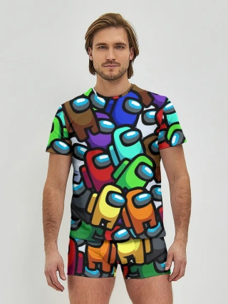 Мужские трусы с футболкой / Among us