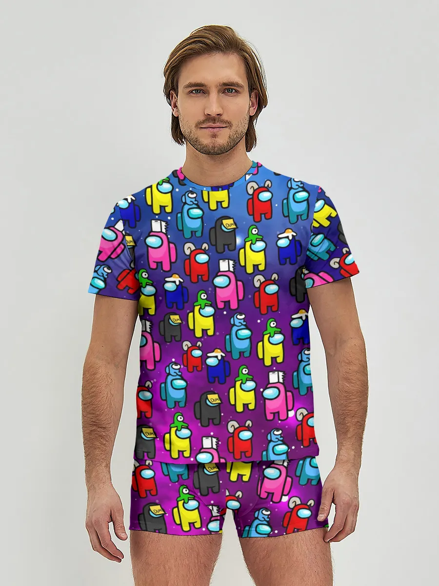 Мужские трусы с футболкой / AMONG US