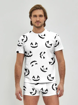 Мужские трусы с футболкой / Halloween