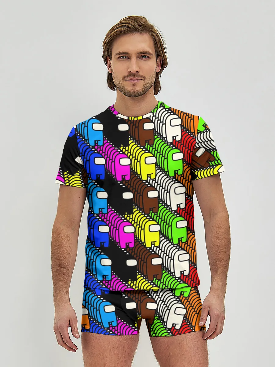 Мужские трусы с футболкой / AMONG US