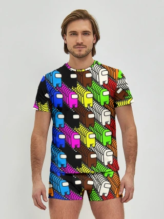 Мужские трусы с футболкой / AMONG US