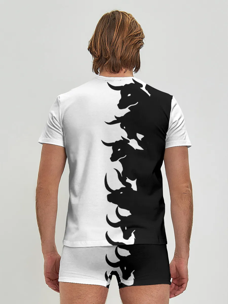 Мужские трусы с футболкой / Символ 2021 | Год Быка