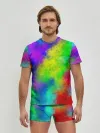 Мужские трусы с футболкой / Multicolored