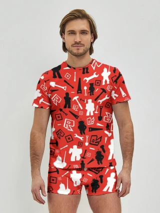 Мужские трусы с футболкой / ROBLOX