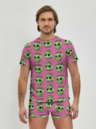 Мужские трусы с футболкой / Pattern