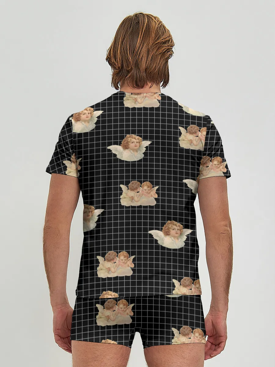 Мужские трусы с футболкой / Ангел