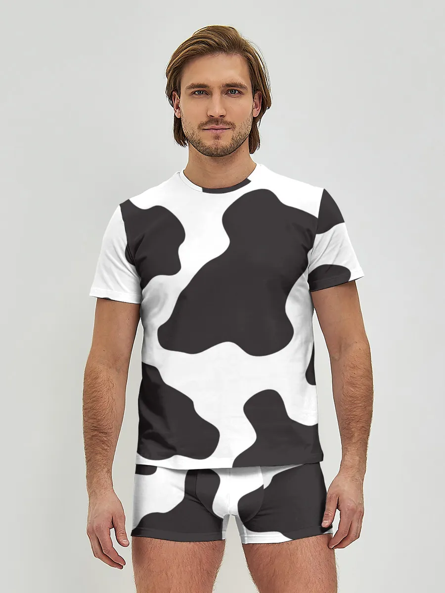 Мужские трусы с футболкой / корова