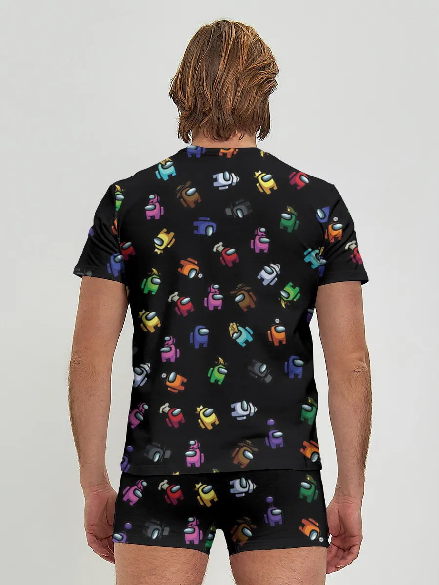 Мужские трусы с футболкой / Among Us