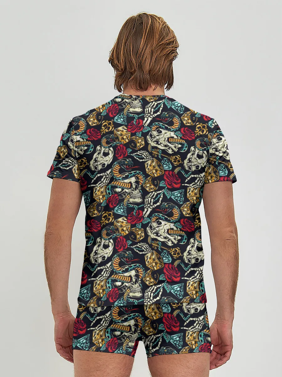 Мужские трусы с футболкой / Hardcore tattoo