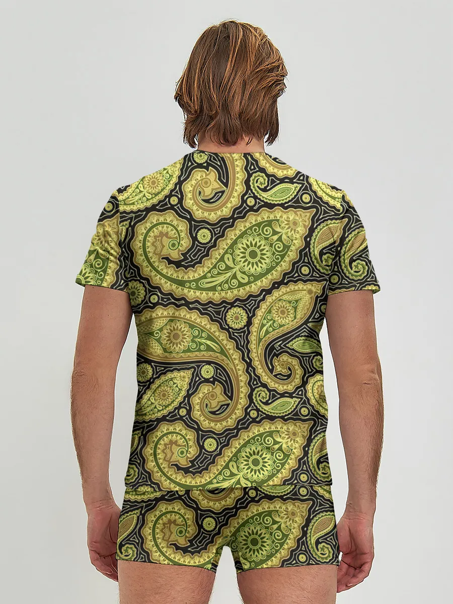 Мужские трусы с футболкой / Молекулярная хна