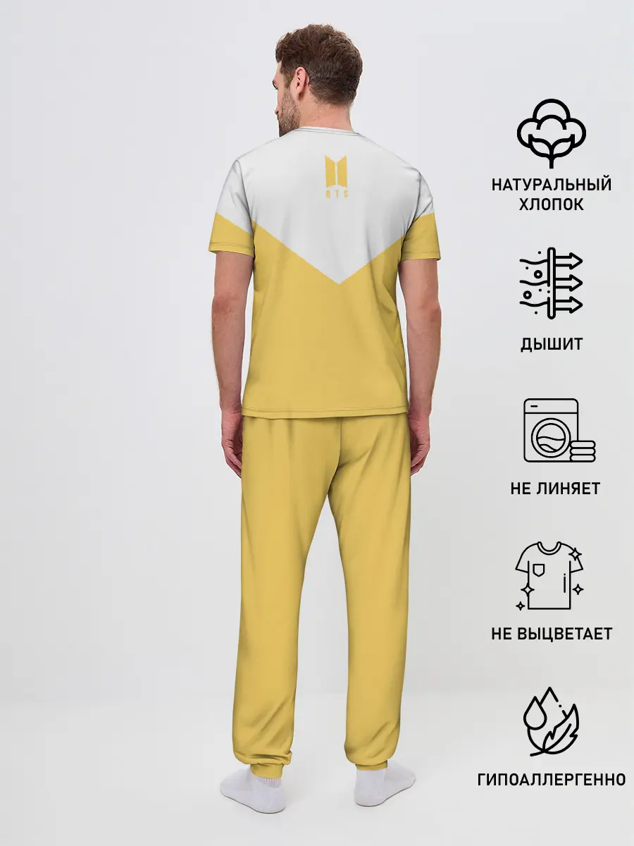 Мужская пижама с брюками / BTS Young Forever