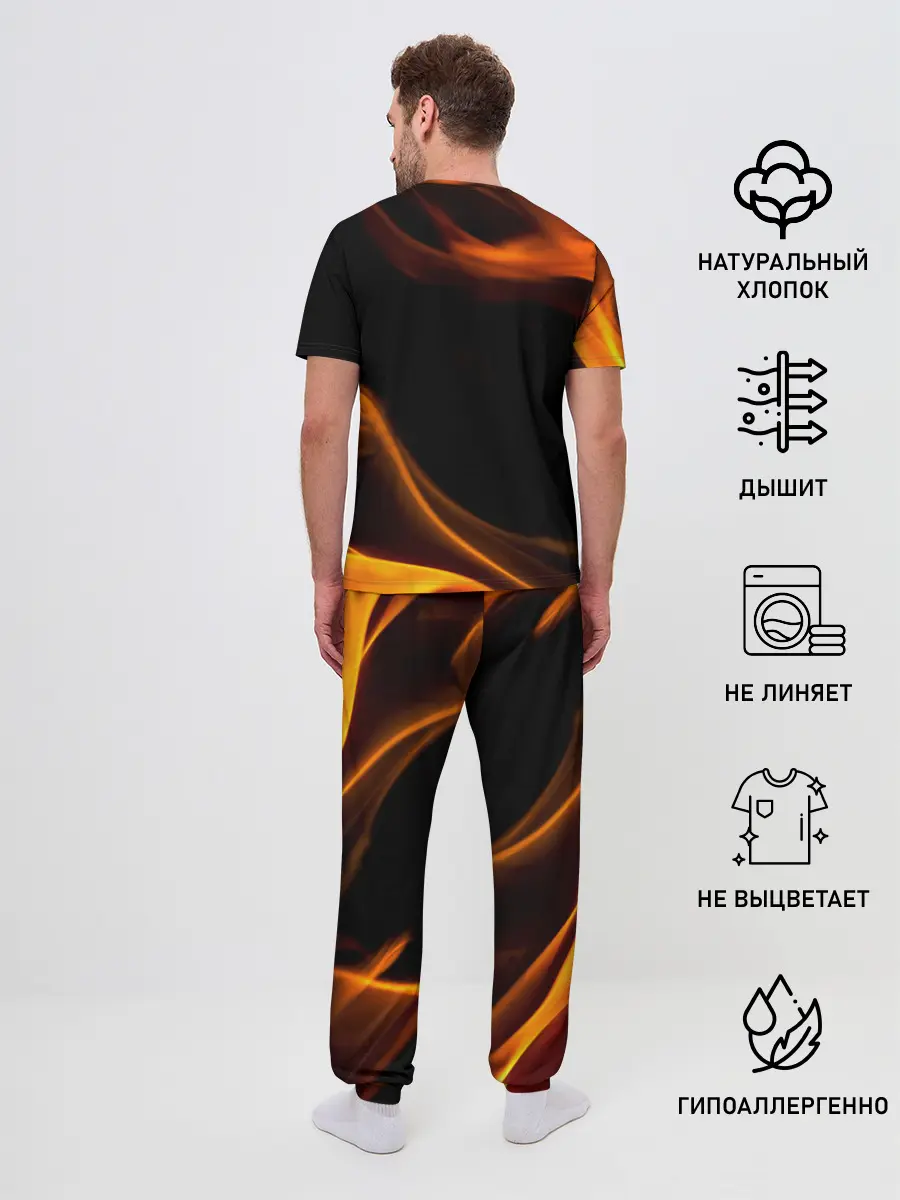 Мужская пижама с брюками / Цой жив