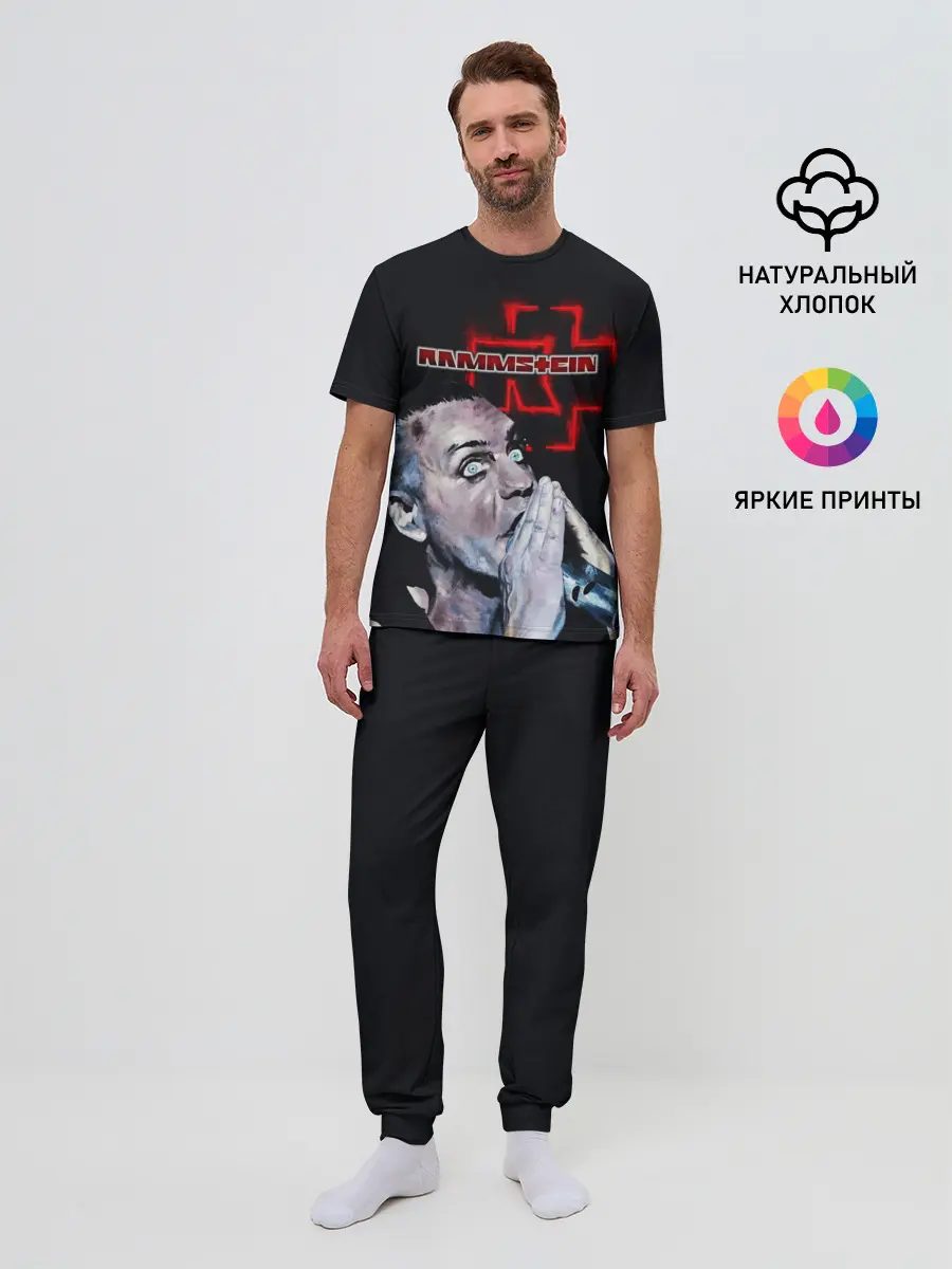 Мужская пижама с брюками / Rammstein