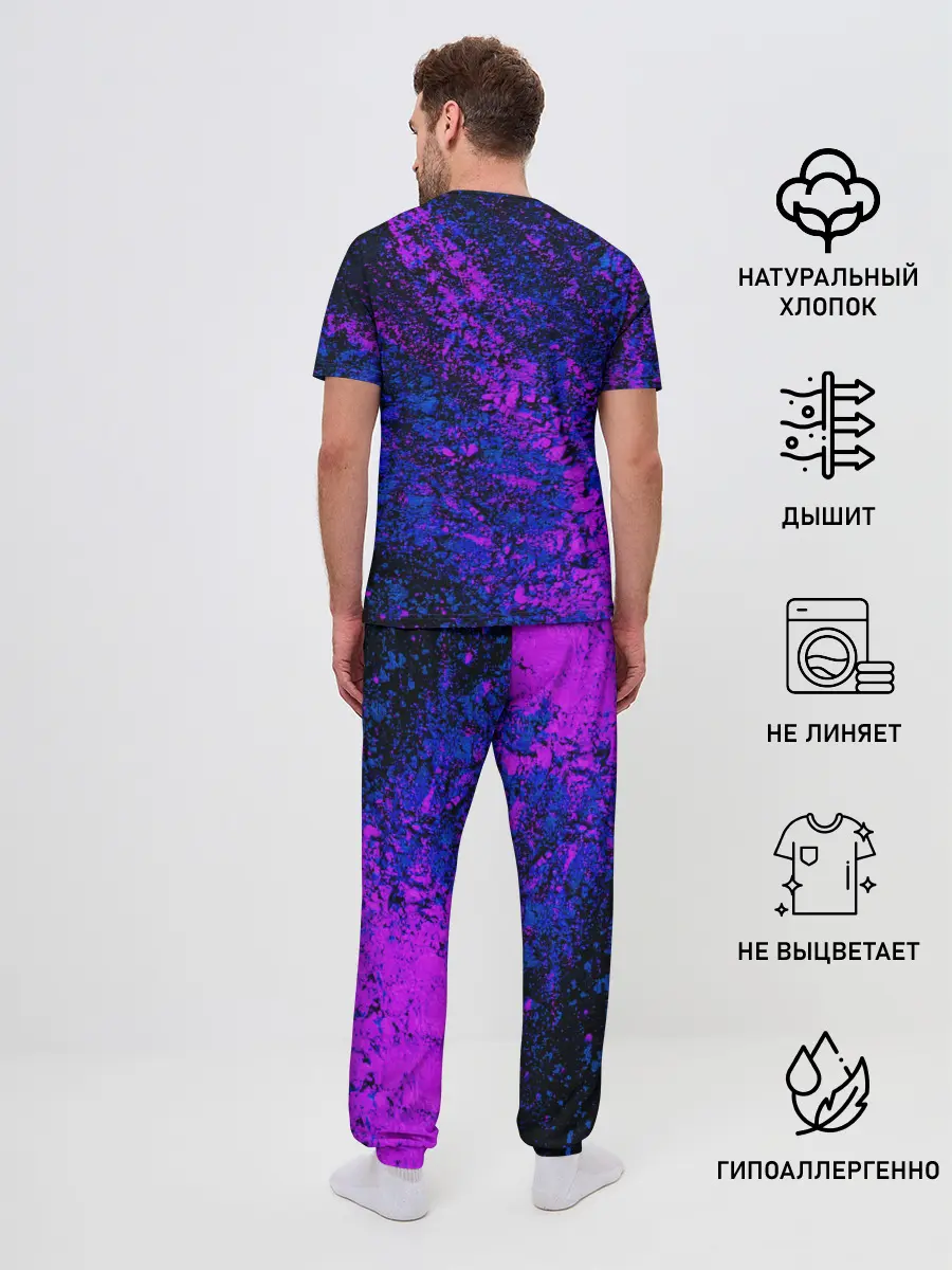 Мужская пижама с брюками / MARSHMELLO