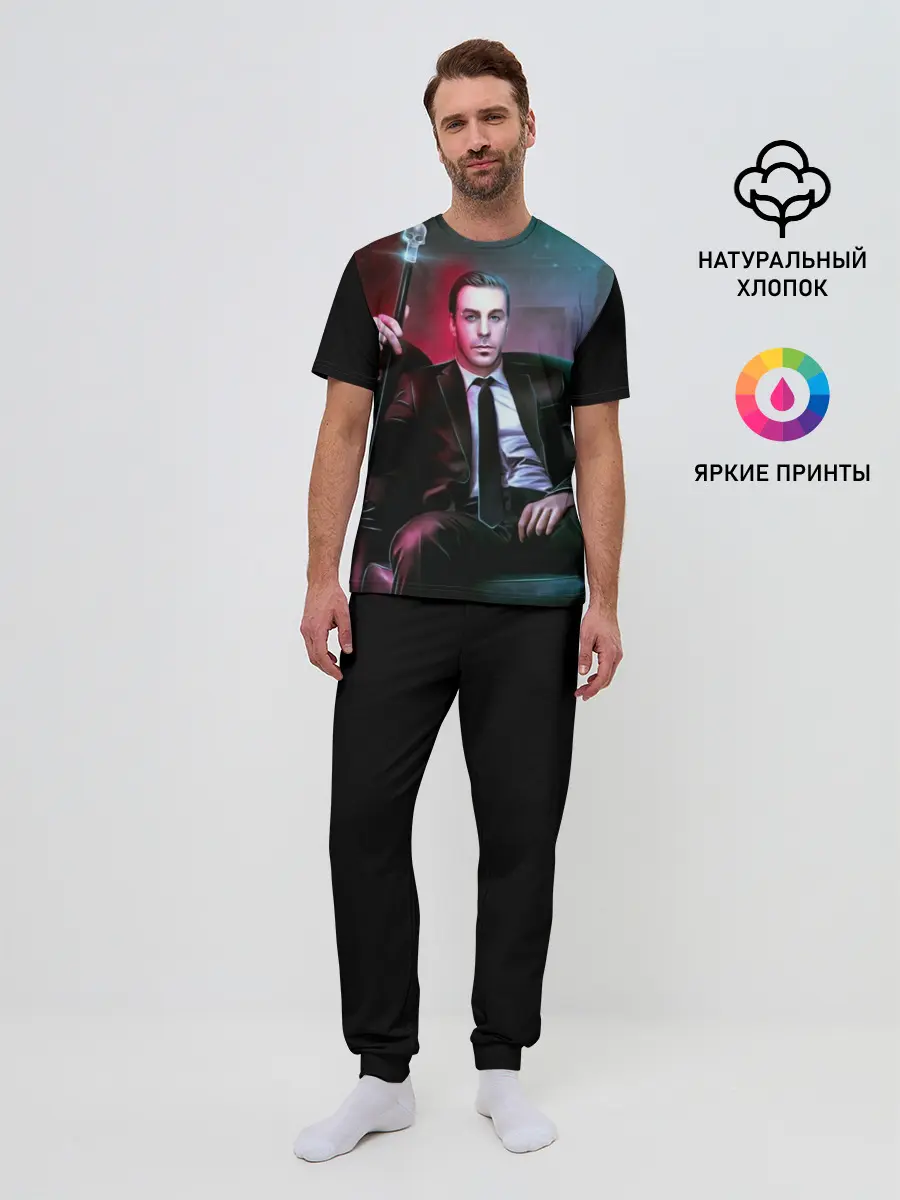 Мужская пижама с брюками / Тилль Линдеманн