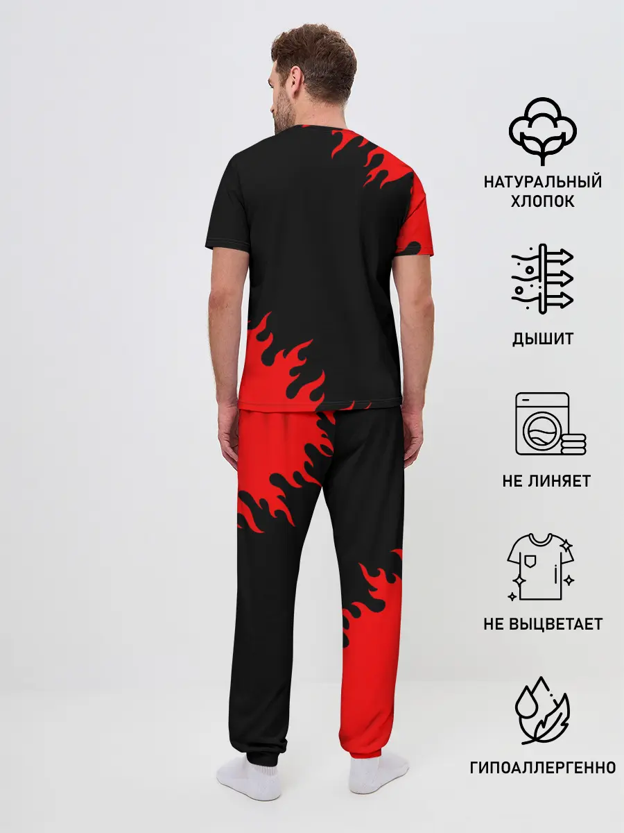 Мужская пижама с брюками / RAMMSTEIN