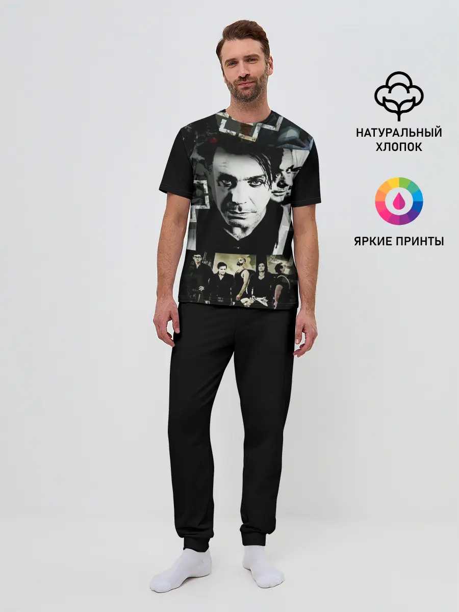 Мужская пижама с брюками / Rammstein