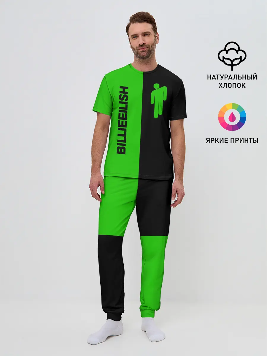 Мужская пижама с брюками / BILLIE EILISH