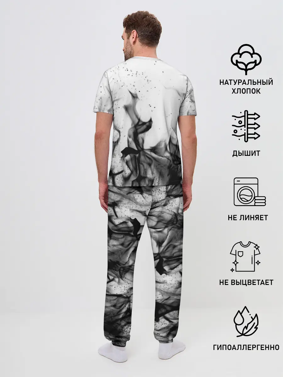 Мужская пижама с брюками / POWERWOLF