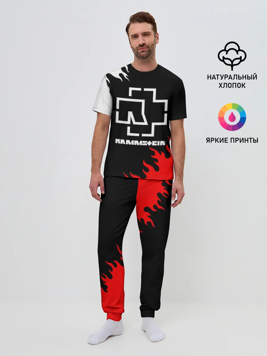 Мужская пижама с брюками / RAMMSTEIN | РАМШТАЙН