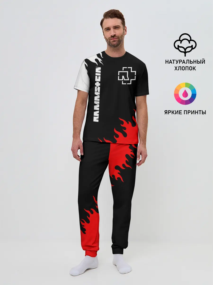 Мужская пижама с брюками / RAMMSTEIN