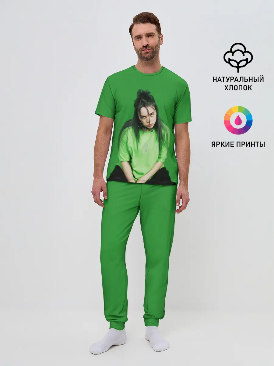 Мужская пижама с брюками / BILLIE EILISH