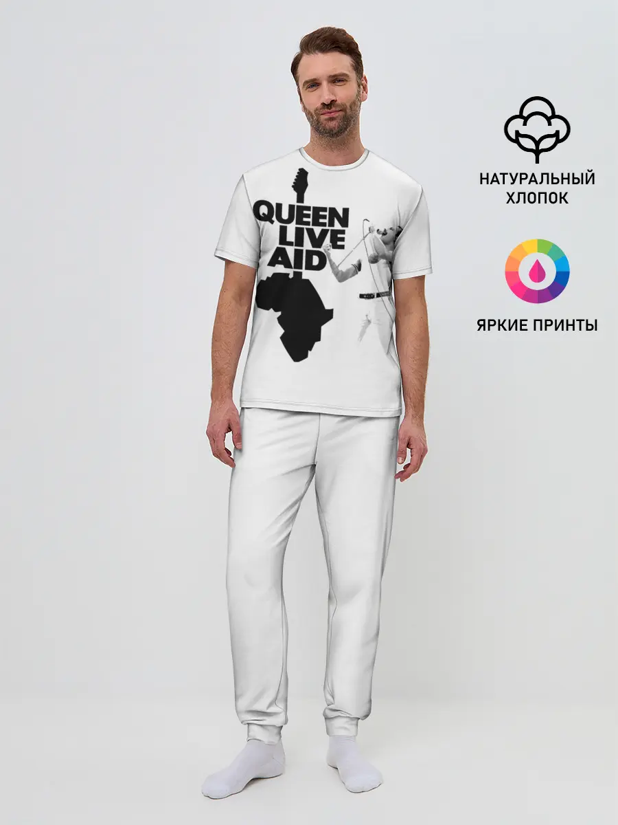 Мужская пижама с брюками / Queen LIVE AID