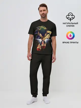 Мужская пижама с брюками / Sonic