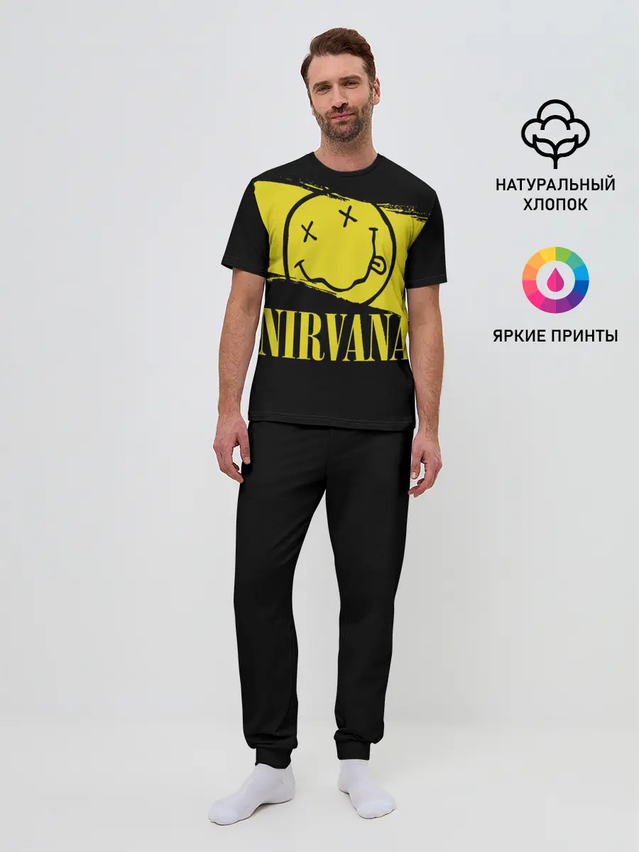 Мужская пижама с брюками / Nirvana