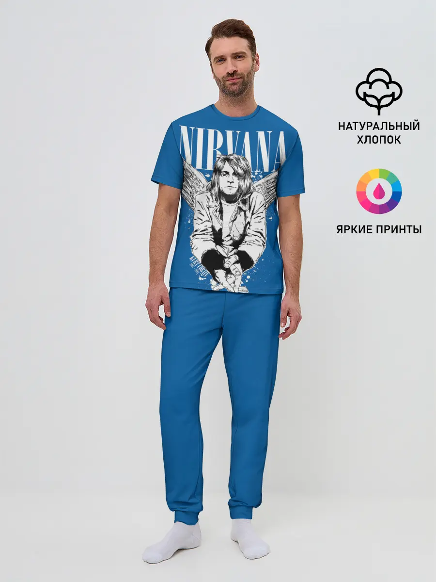 Мужская пижама с брюками / Nirvana