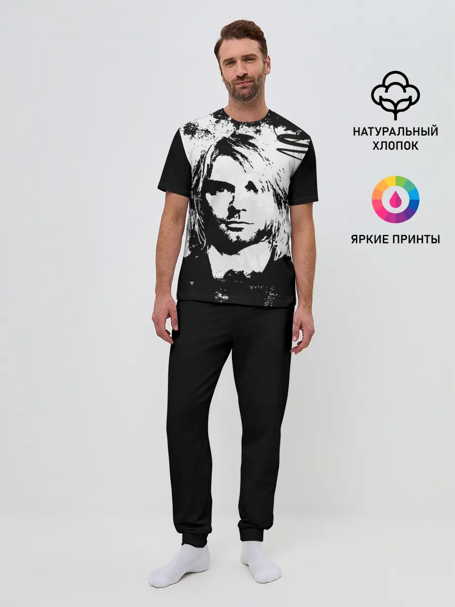 Мужская пижама с брюками / Kurt Cobain