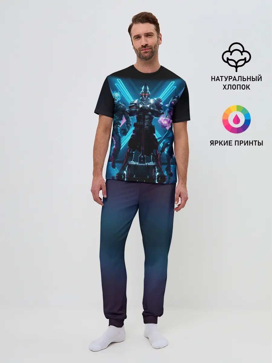 Мужская пижама с брюками / Fortnite 10