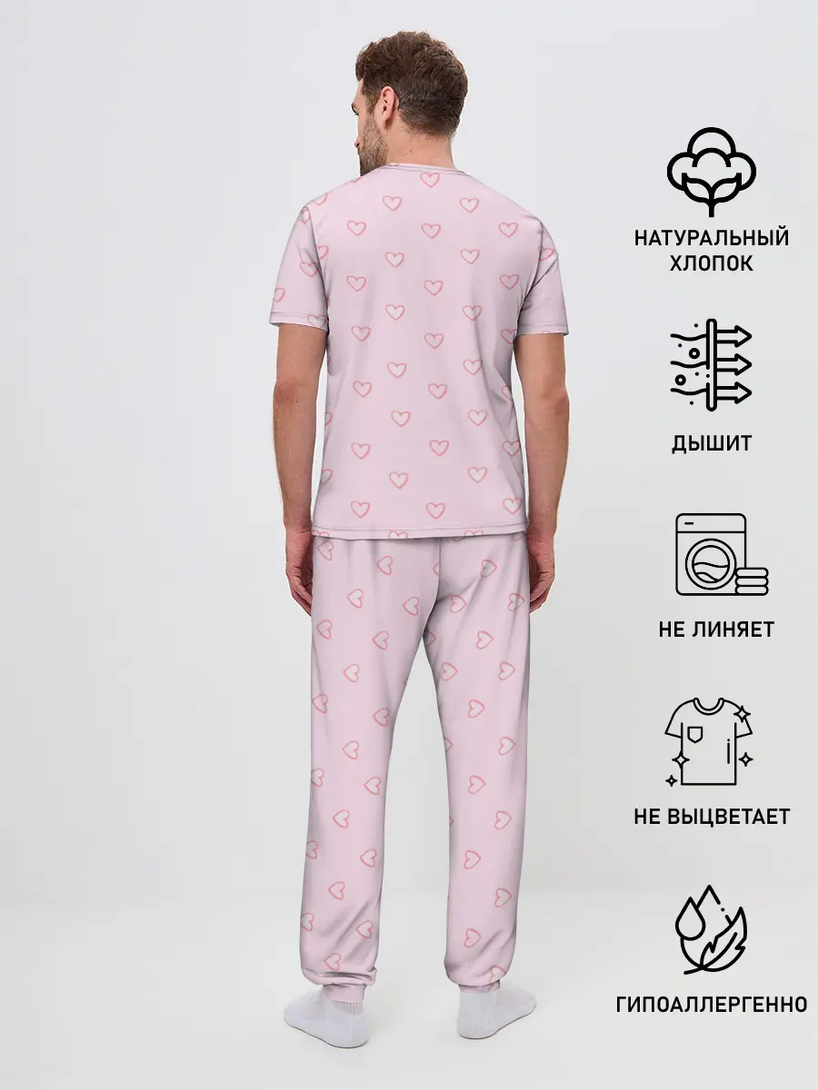 Мужская пижама с брюками / Рыба Фортнайт