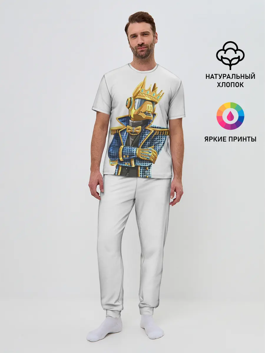 Мужская пижама с брюками / ФОРТНАЙТ X