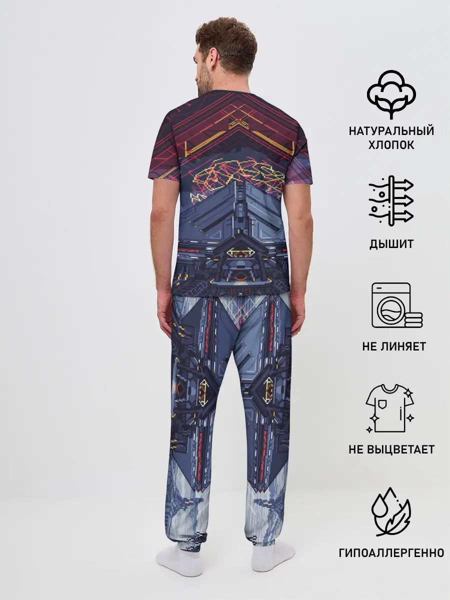 Мужская пижама с брюками / DESTINY