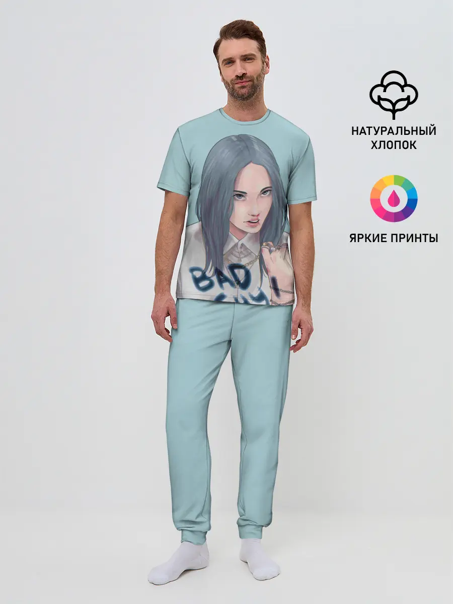 Мужская пижама с брюками / Billie Eilish