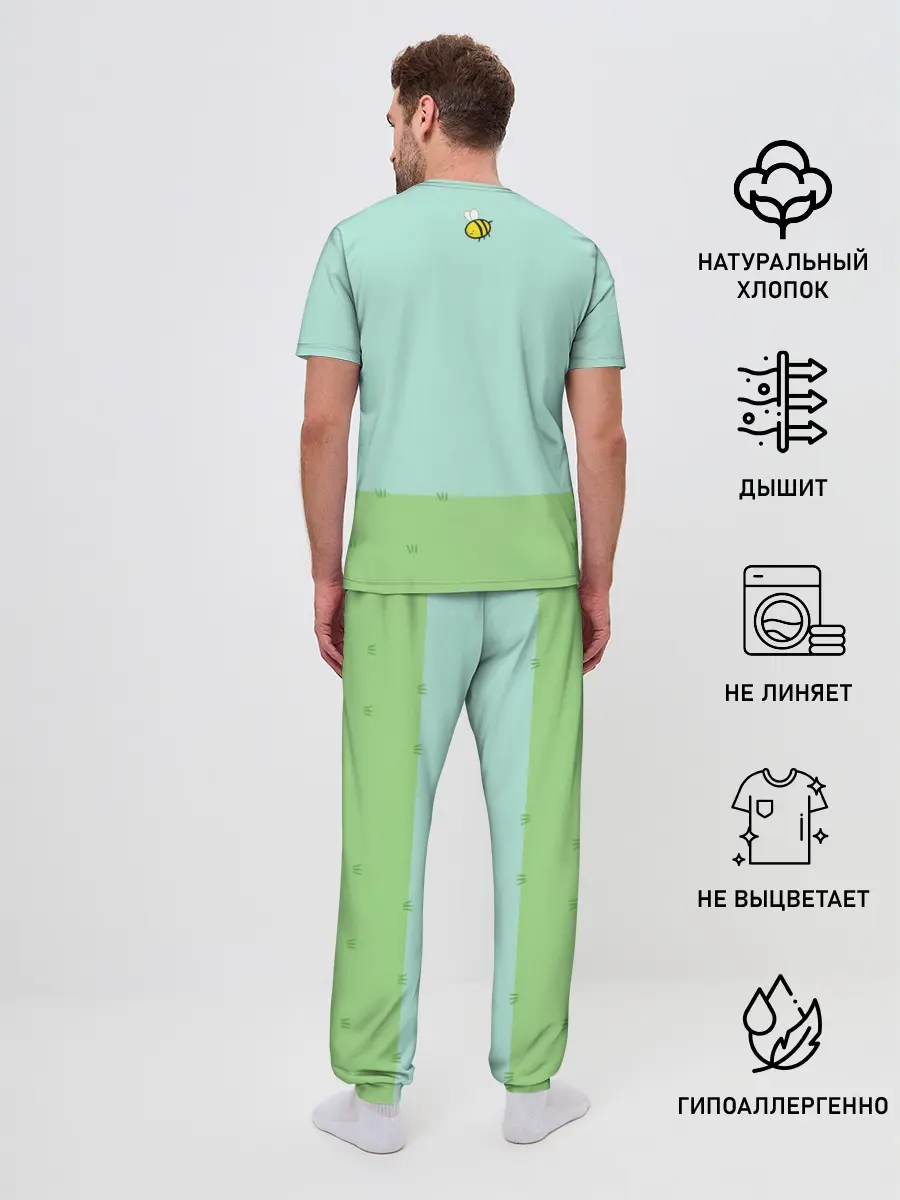 Мужская пижама с брюками / Finn