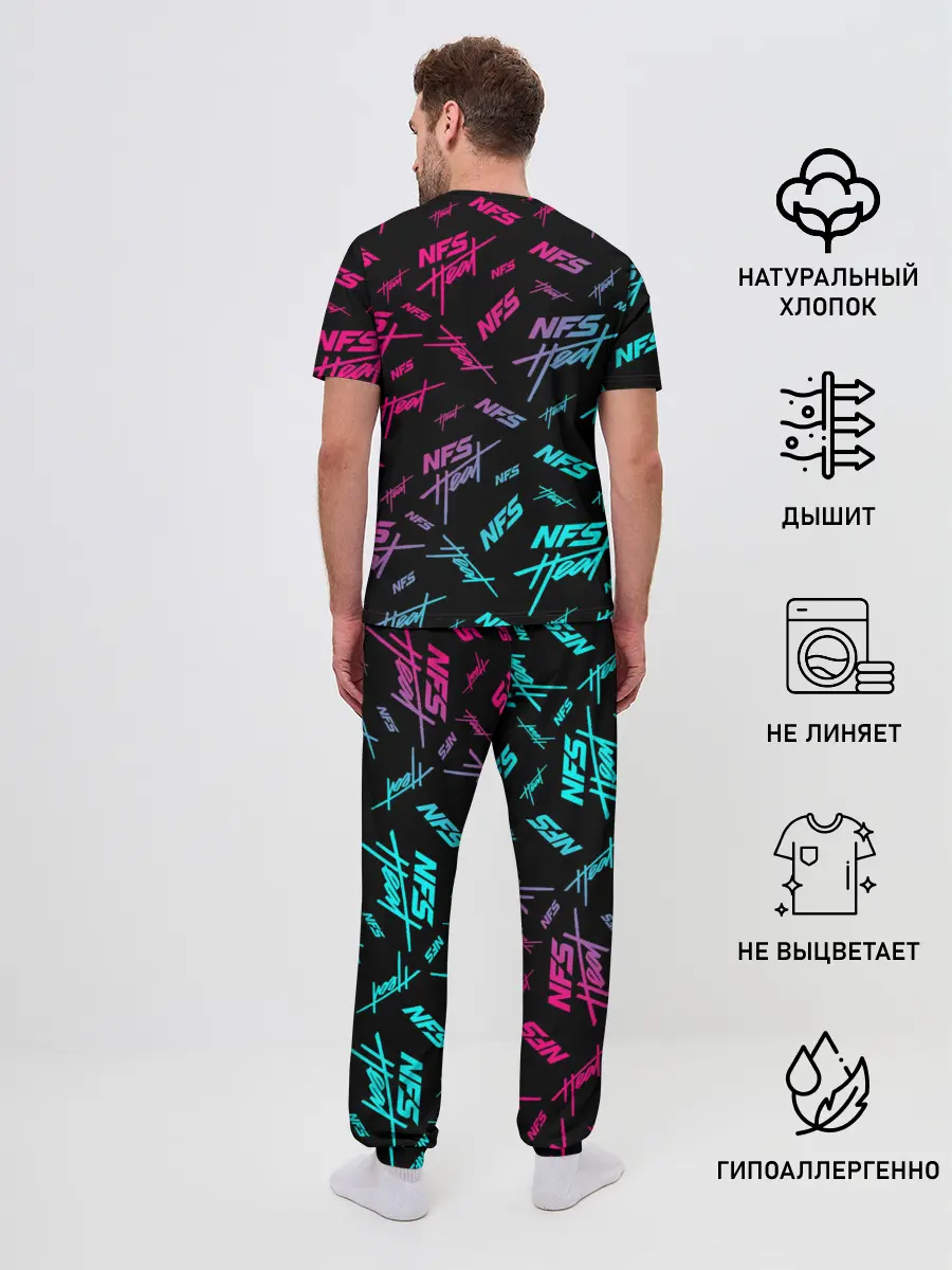 Мужская пижама с брюками / NFS: Heat