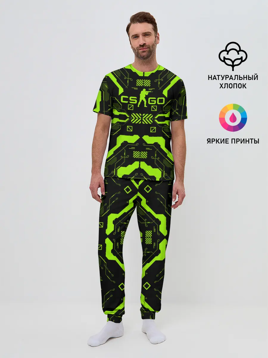 Мужская пижама с брюками / CS GO
