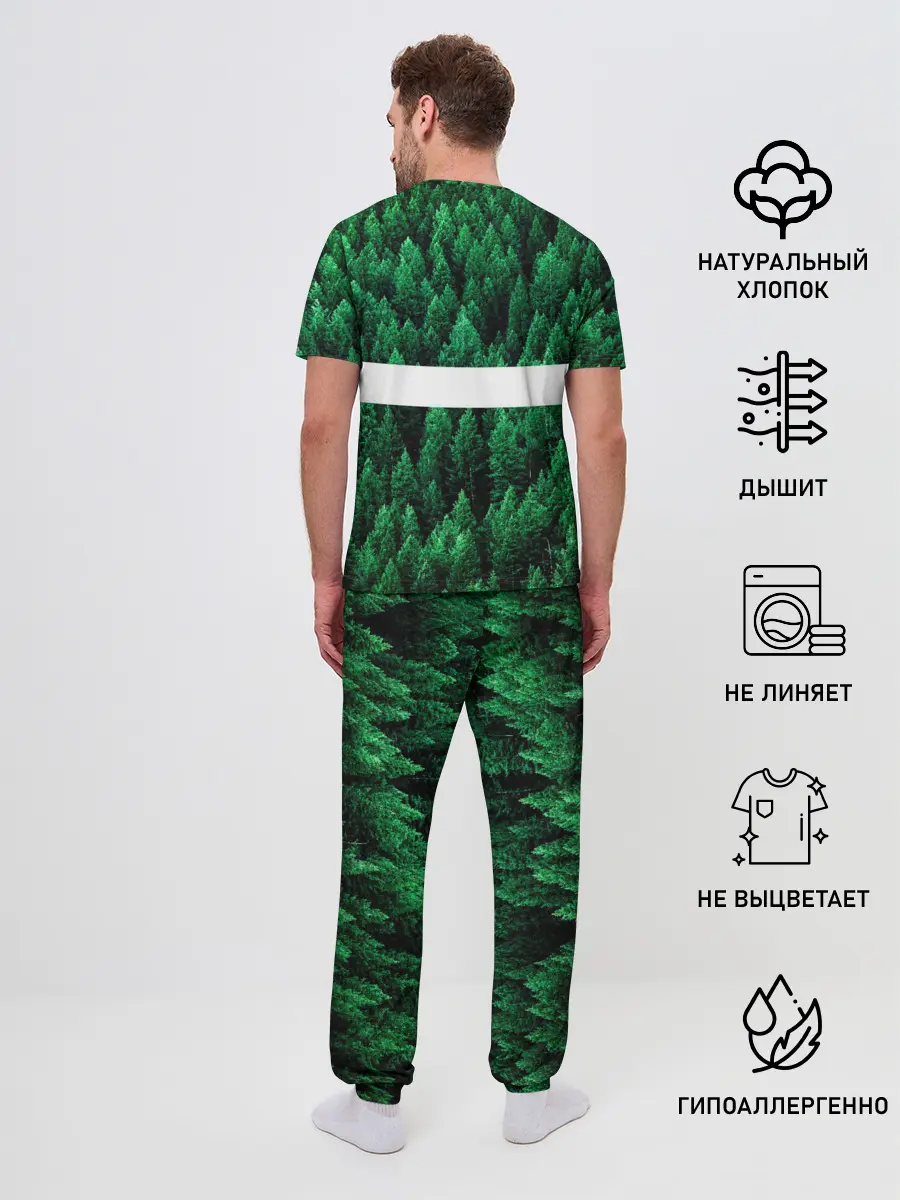 Мужская пижама с брюками / Сибирь
