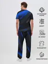 Мужская пижама с брюками / Blue and Black