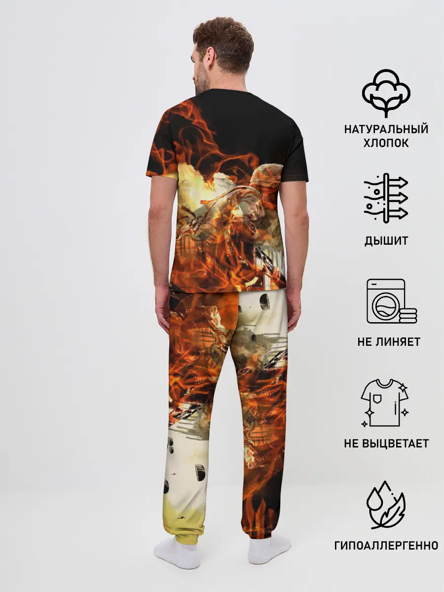 Мужская пижама с брюками / Sabaton