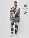 Мужская пижама с брюками / SMOKE ABSTRACTION