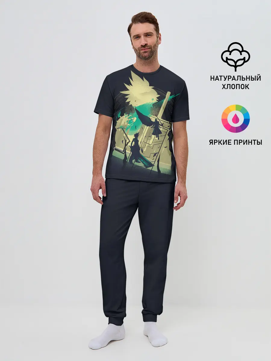 Мужская пижама с брюками / Final Fantasy VII