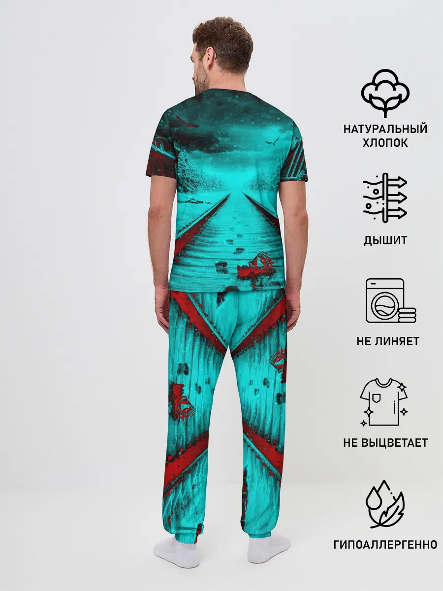 Мужская пижама с брюками / METRO EXODUS