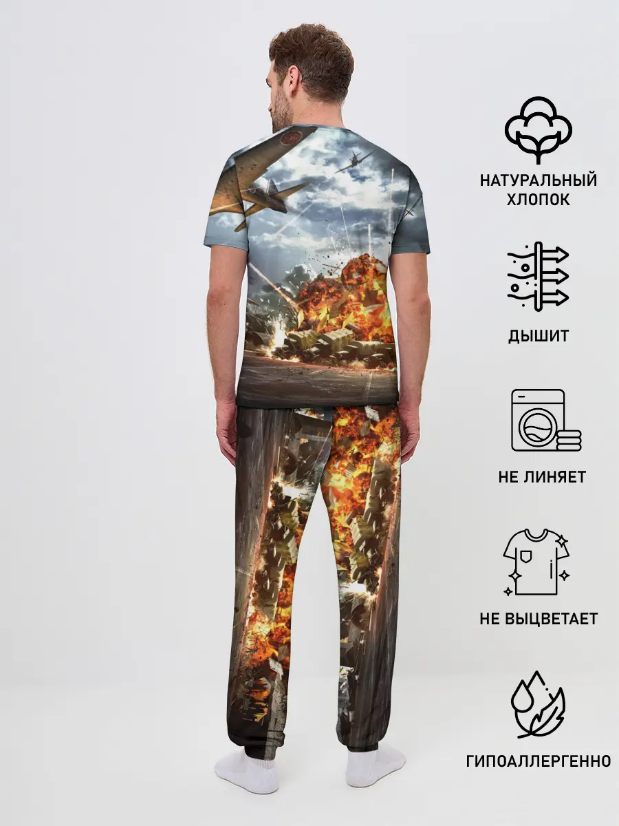 Мужская пижама с брюками / Sabaton