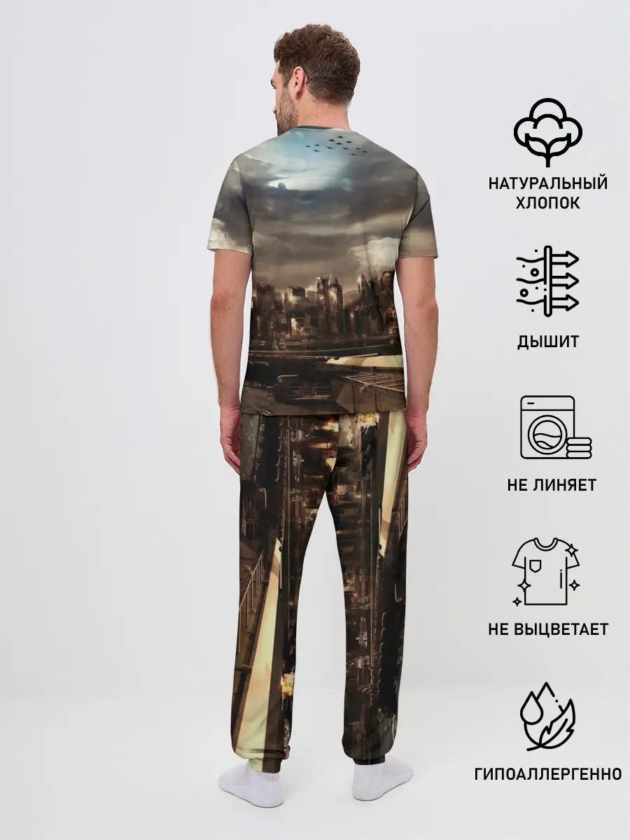 Мужская пижама с брюками / Sabaton