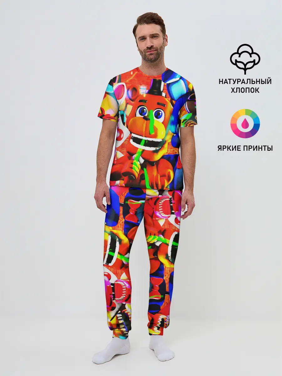 Мужская пижама с брюками / FIVE NIGHTS AT FREDDYS