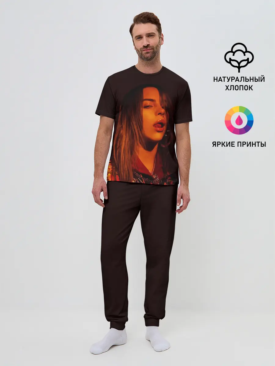Мужская пижама с брюками / BILLIE EILISH